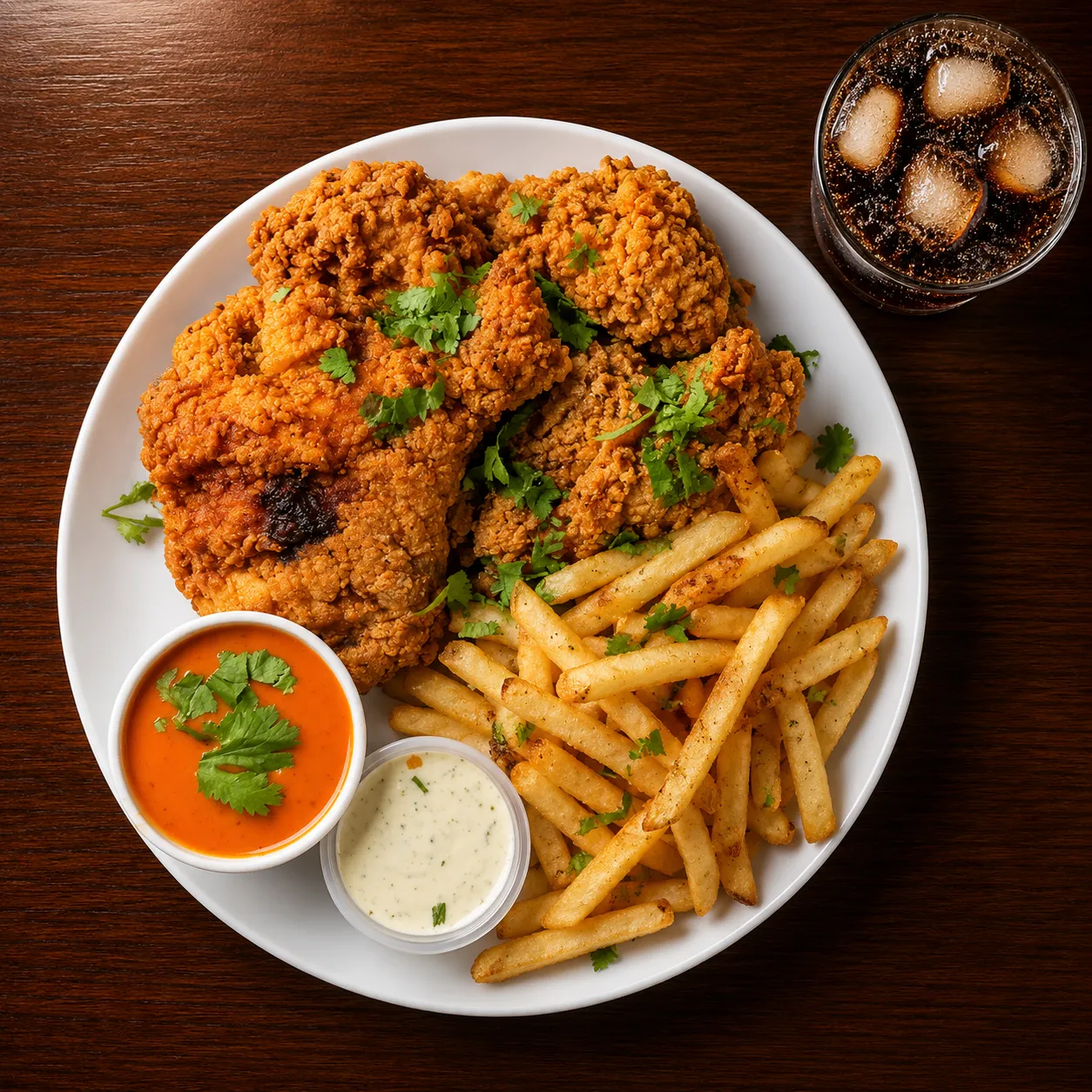 Fried chicken combo in Sherwood Park, AB
